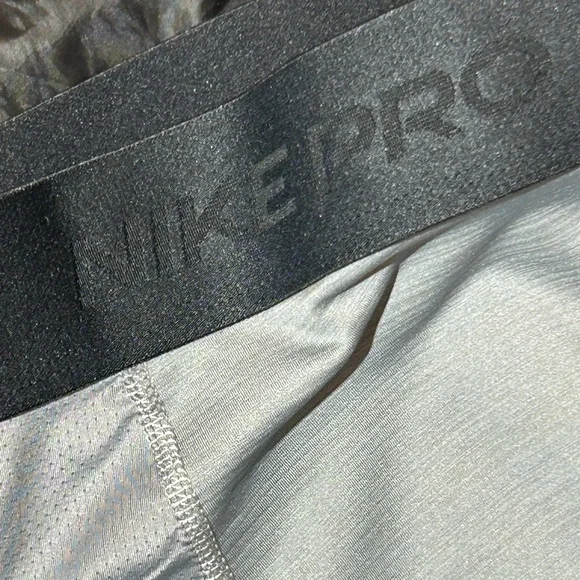 NWOT Nike Pro Dri-FIT Compression Tights Gray Training Leggings Mens XXL - Picture 2 of 11